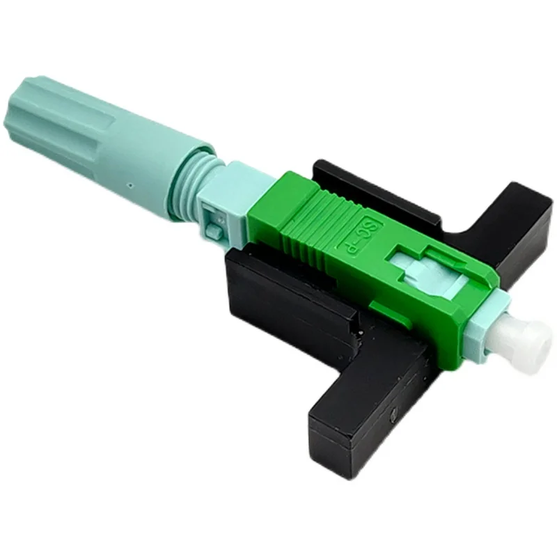 New SC APC UPC 58MM SM Single Mode Optical Connector FTTH Tool Cold Connector Tool SC UPC Fiber Quick Connector LX58