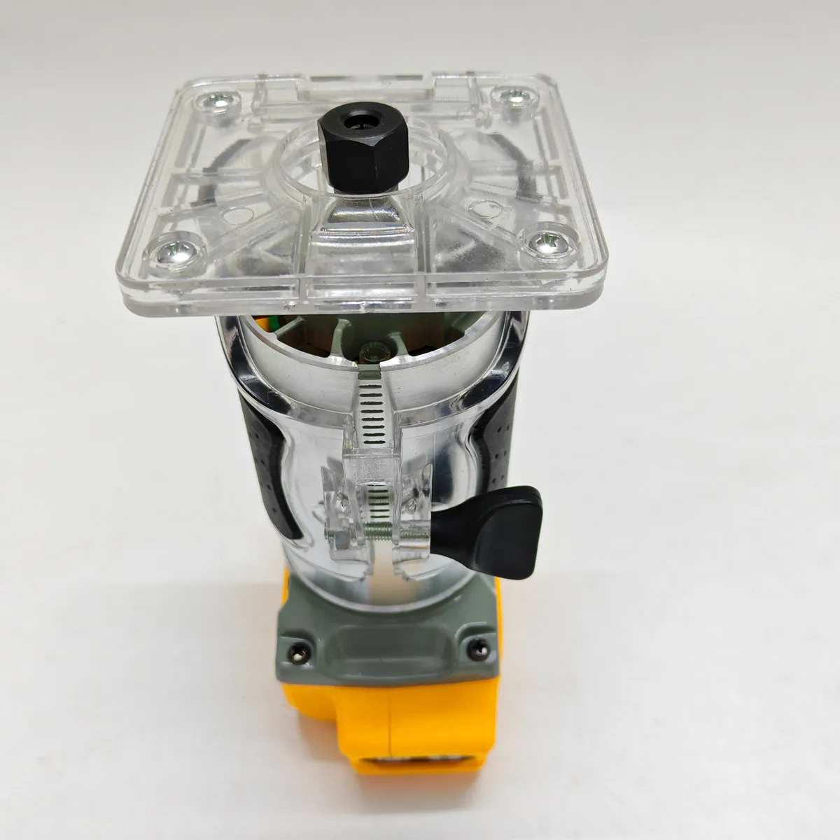 For DeWALT 20V Battery Electric Trimmer 5 Gears Brushless Woodworking Trimming Machine Wood Router Milling Engraving Power Tools