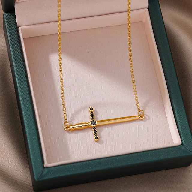 Details more than 149 is a sideways cross necklace disrespectful