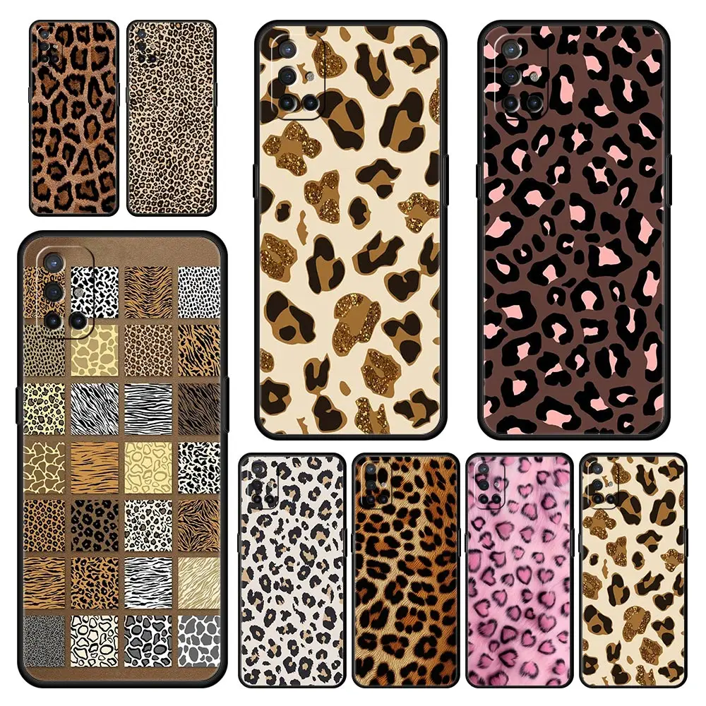 Fashionable Tiger & Leopard Print Phone Case Cover