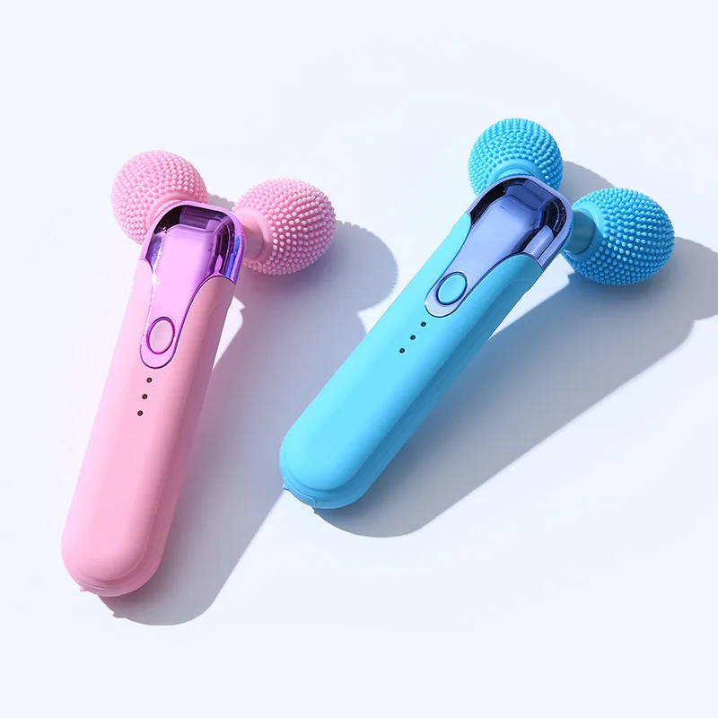 

Slim Face Instrument Roller Vibration Face Beauty Massage Instrument Lift The Gods V Face Beauty Face Thinning Instrument