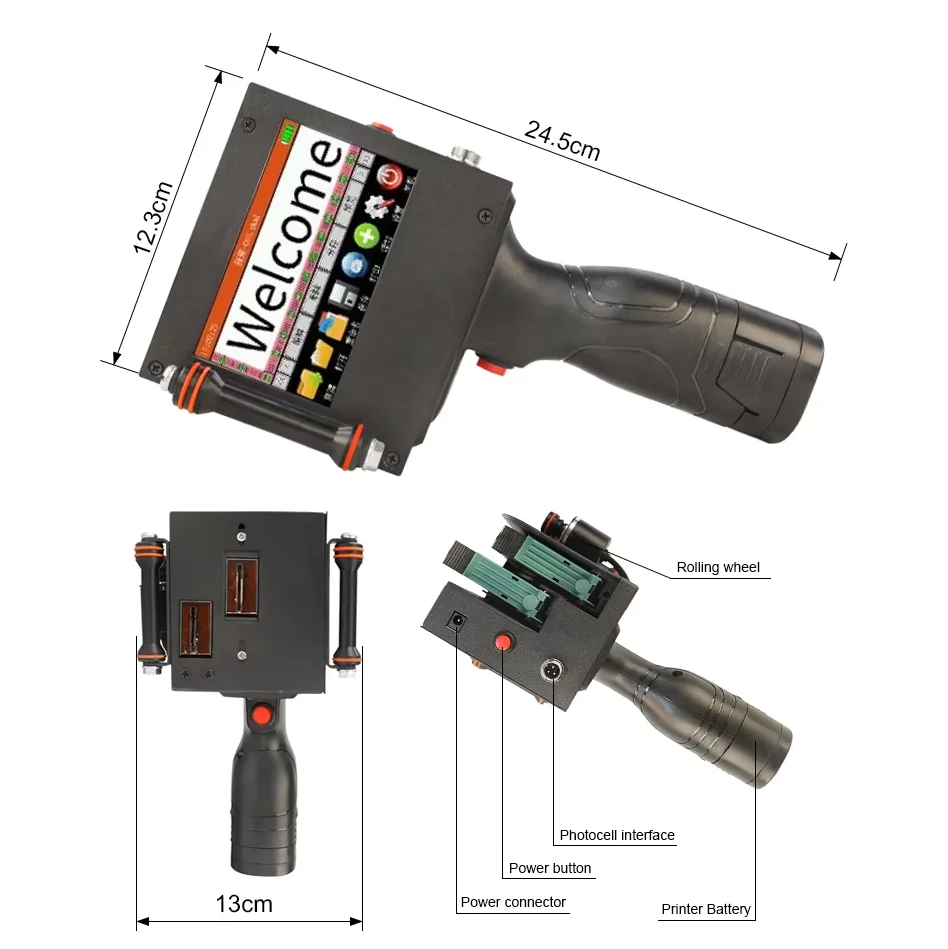 ハンディー刻印機　hamdheld inkjet printer ハンディー刻印機 hamdheld inkjet printer ハンディー刻印機 hamdheld
