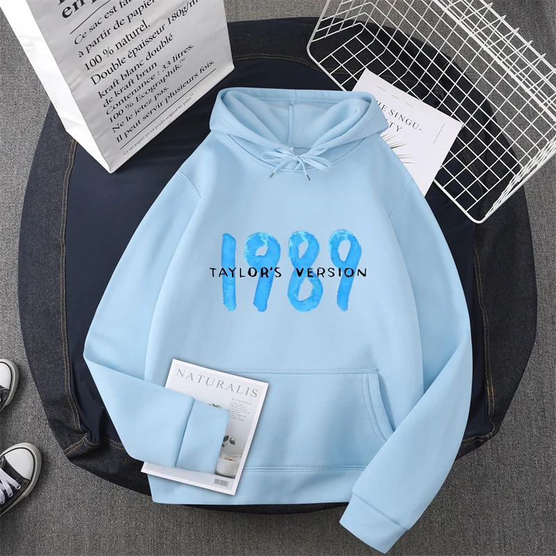 Taylor Swift 1989 T.S. Men's and Women's Hooded Sweater Unisex Hoodies Sweatshirts Pullover Loose Top Tee