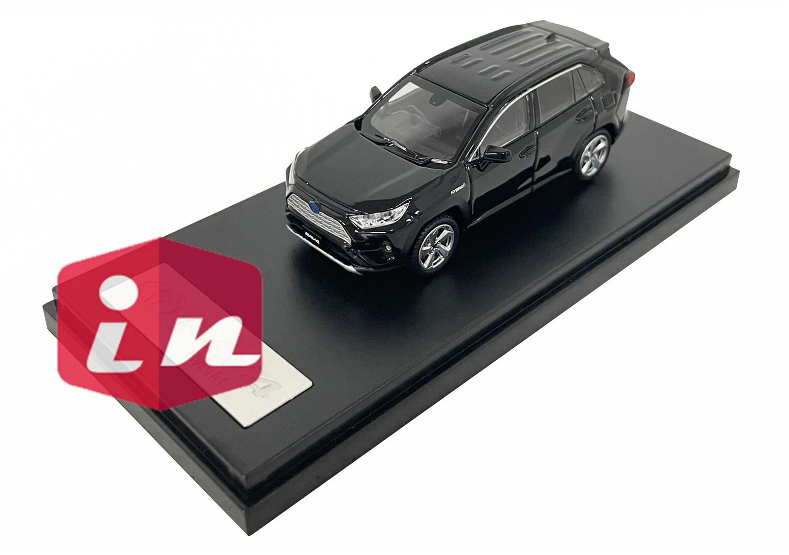 

Жидкокристаллические модели 1:64 RAV4, гибридные Черные Литые модели автомобилей, коллекция, ограниченный выпуск, хобби, игрушечный автомобиль