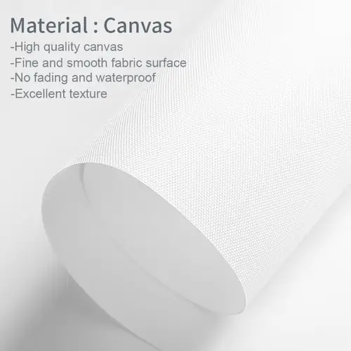 1pc Modern Abstract Frameless Canvas Art Print Deco Poster for Living Room, Bedroom, Dining Room Horizontal Wall Hanging Artwork - Image 5