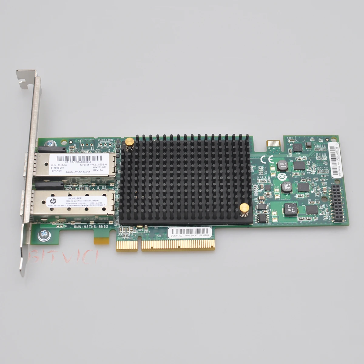 614203-B21 614506-001 NC552SFP 10Gb ��� ��Ʈ �̴��� ��Ʈ��ũ ī�� �����, HPE NIC ���� �̴��� �����