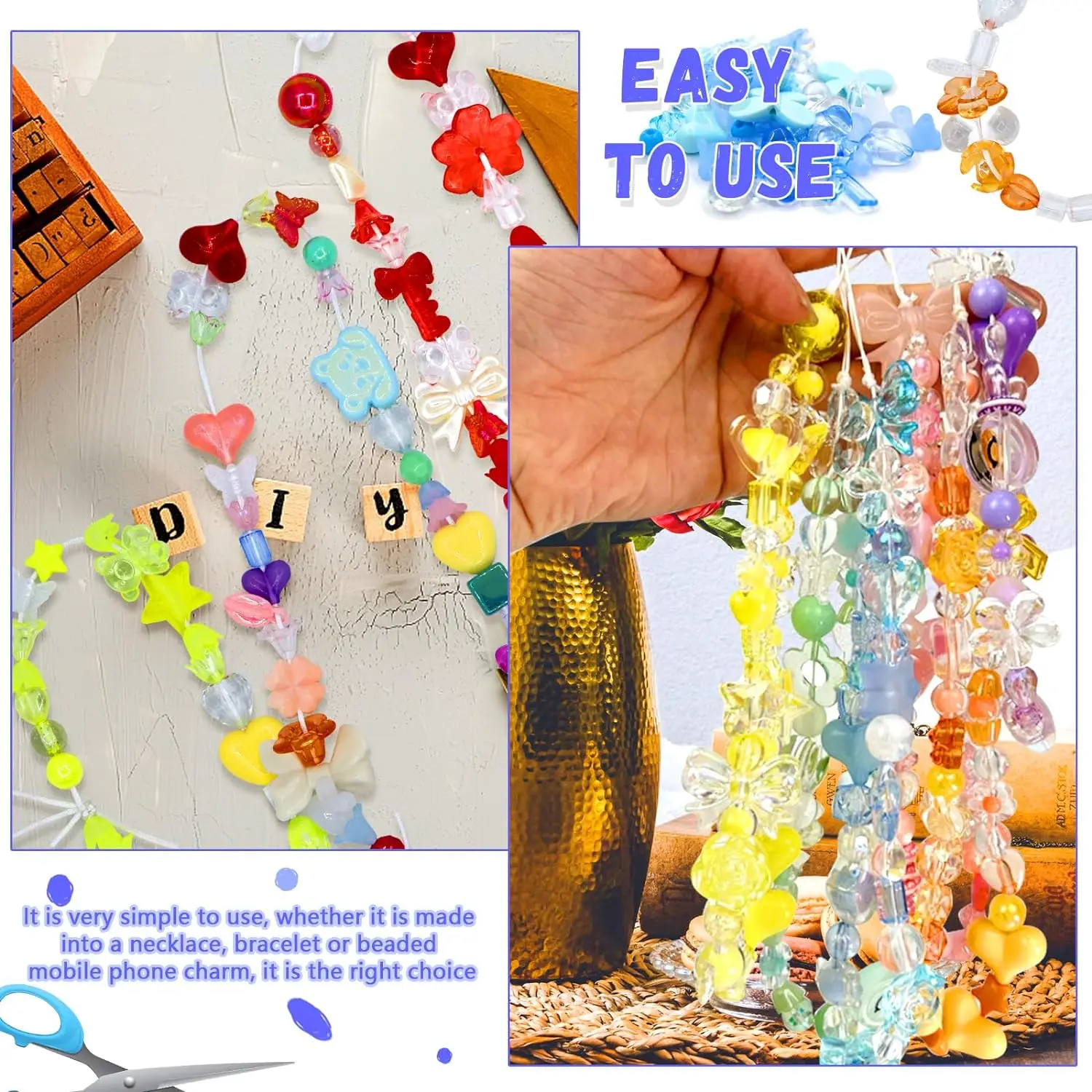 Cute Assorted Acrylic Beads 3