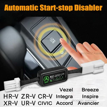 Auto Start Stop Off For Honda 10th Generation Accord Civic HRV URV CRV ZRV Inspire Breeze Crider Envix Auto Start-stop Disabler 1