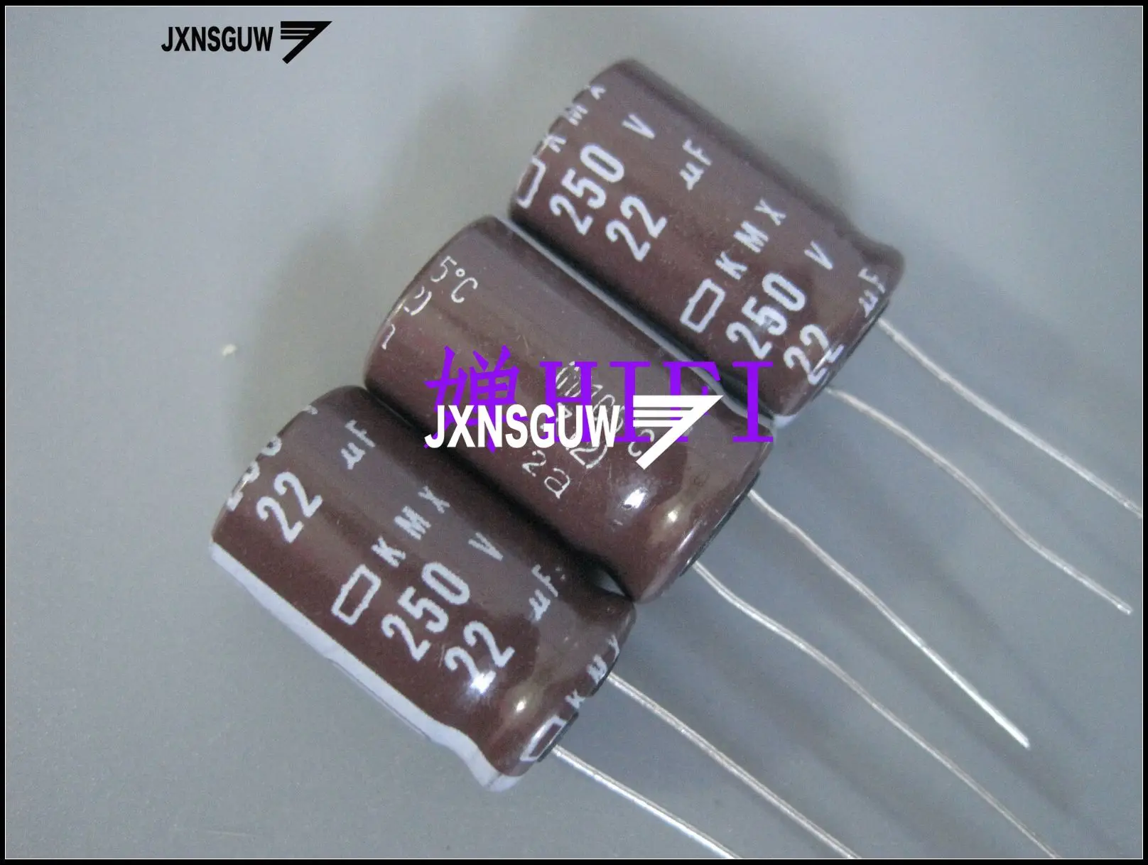 

20PCS NIPPON KMX 250V22UF 12.5X20MM NCC Aluminum electrolytic capacitor 22UF/250V CHEMI-CON 105 degrees 22uF 250V