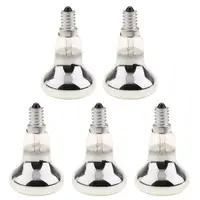 5x R50 SES E14 Clear Reflector Lamp Lightbulb Small Screw 40W 2