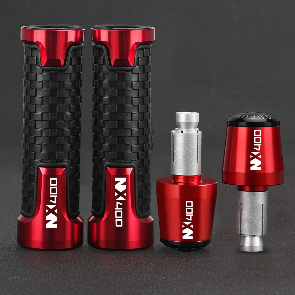 

For Honda NX400 NX 400 2023 2024 2025 New Motorcycle Accessories 7/8'' 22mm Handlebar Grips Handle grip Ends Plug Slider Caps