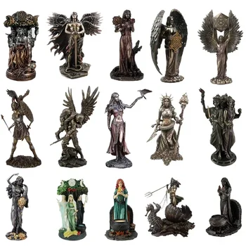 ⚔️🕊️ Pantheon Resin Statues – Gods, Goddesses, Angels & Mythic Beings (39 Variations) 1