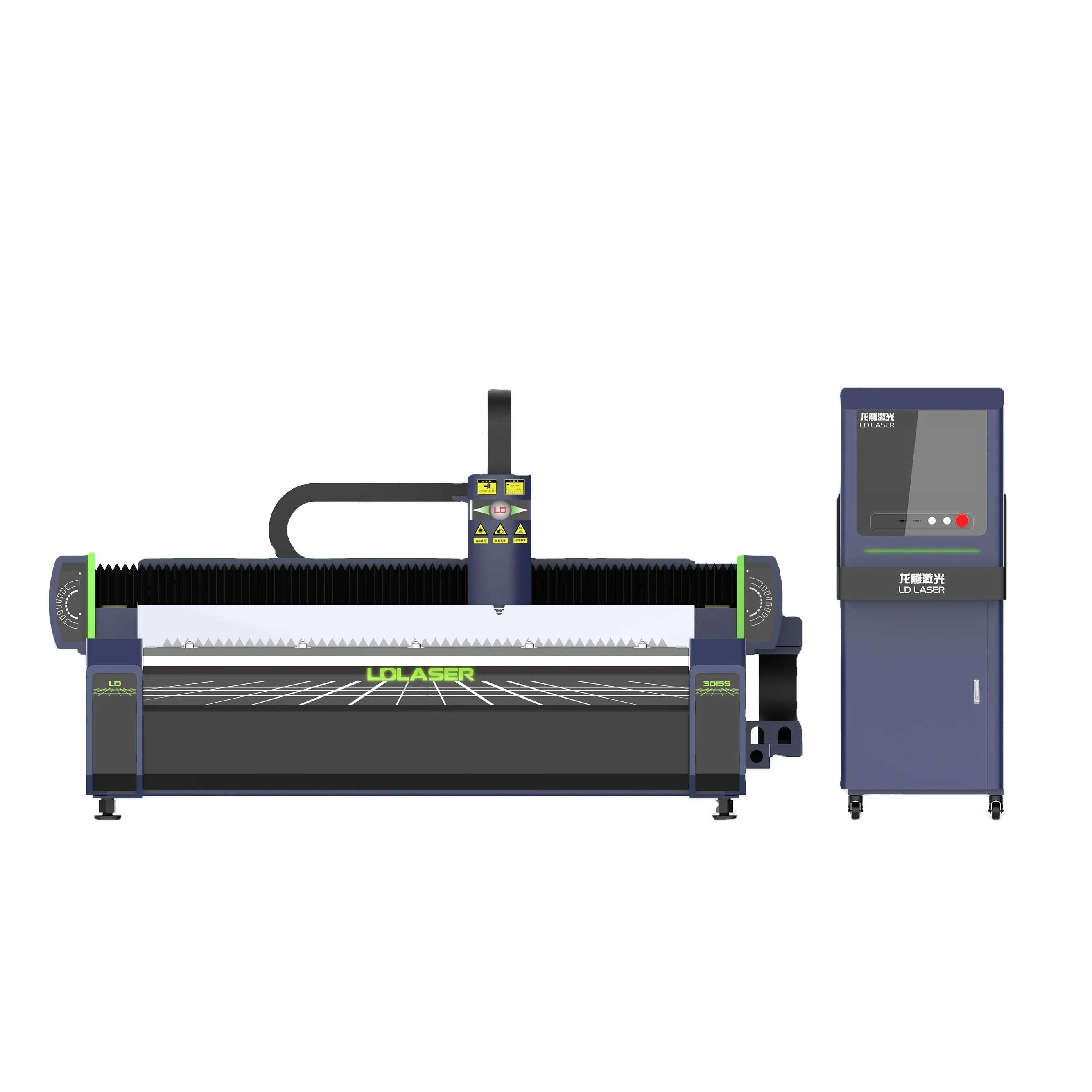 

stainless steel carbon steel fiber laser cutting machine LD4020S