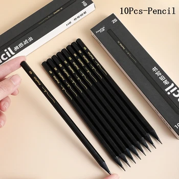 10/20 Pz 2B/HB Matite Semplice ed Elegante Scrivi Liscio Per Gli Studenti Scrivi Pittura Schizzo Disegno Architettonico Materiale Scolastico