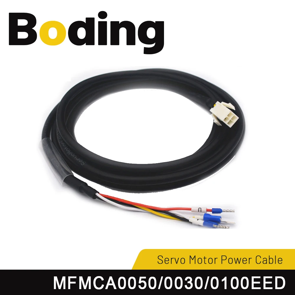

Силовой кабель серводвигателя Boding Mfmca0050eed 0030eed Mfmca0100eed