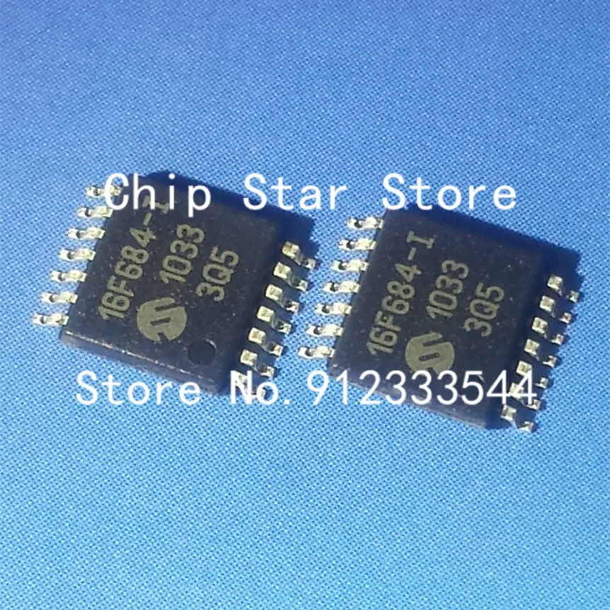 5-100pcs-PIC16F684-I-ST-PIC16F684T-I-ST-PIC16F684-TSSOP14-8Bit ...