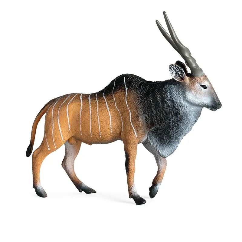 

Addax Nasomaculatus Model Mammalia Wild Animals Goat Figure Educational Toys for Children Antelope Decor Gift New IN STOCK