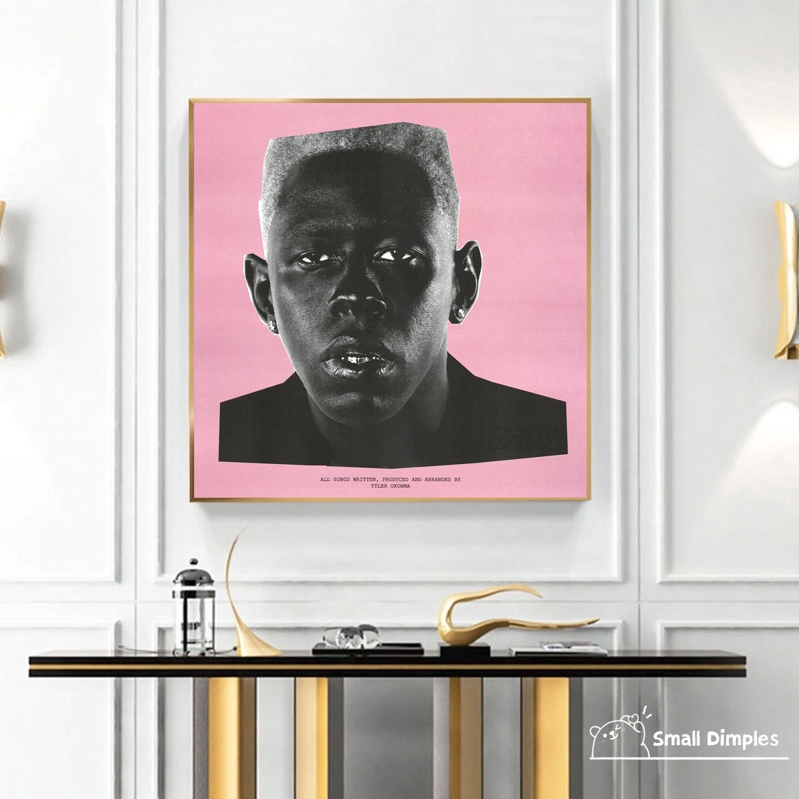 YTGMO Tyler The Creator IGOR Music Album Cover Signed Limited Poster Canvas  Poster Wall Art Decor Print Picture Paintings for Living Room Bedroom