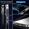 Clear Phone Case For iPhone 14 11 12 13 15 Pro Max Silicone Soft TPU Cover Case For iPhone 12 mini7 8 Plus X XS Max Back Cover 6