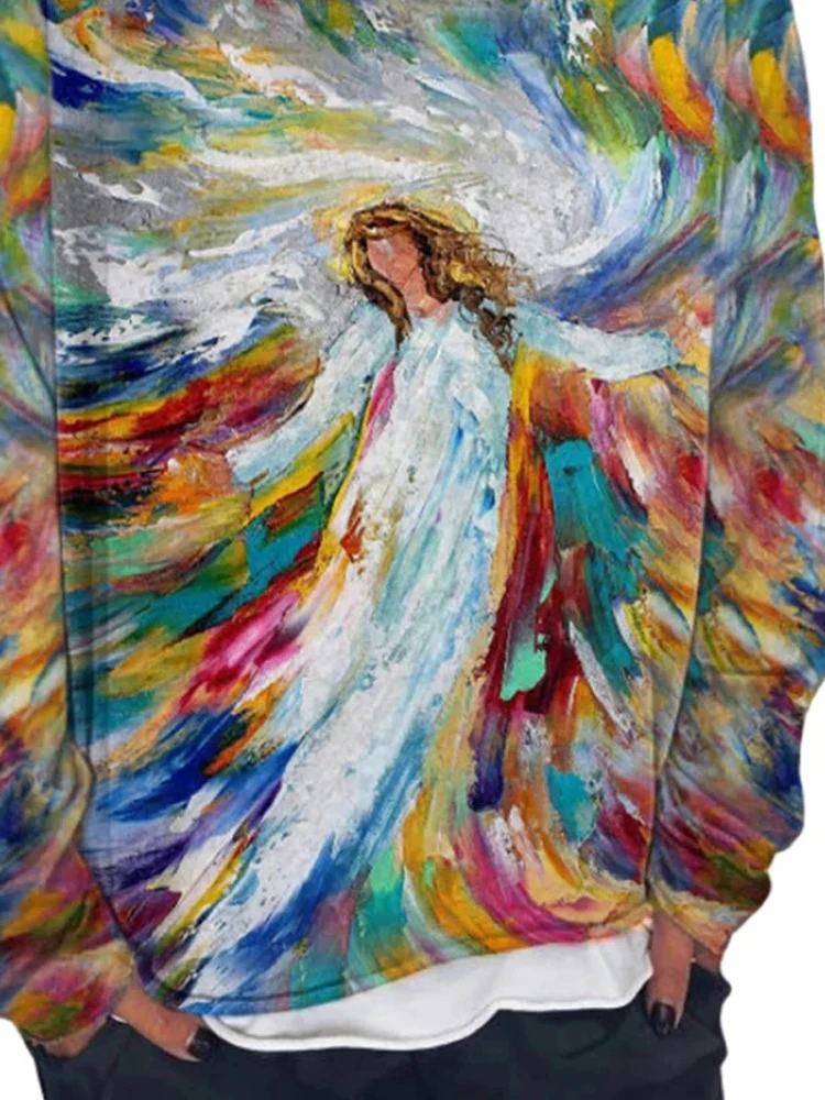 Рисунок 3 - Женский Свободный свитшот с длинным