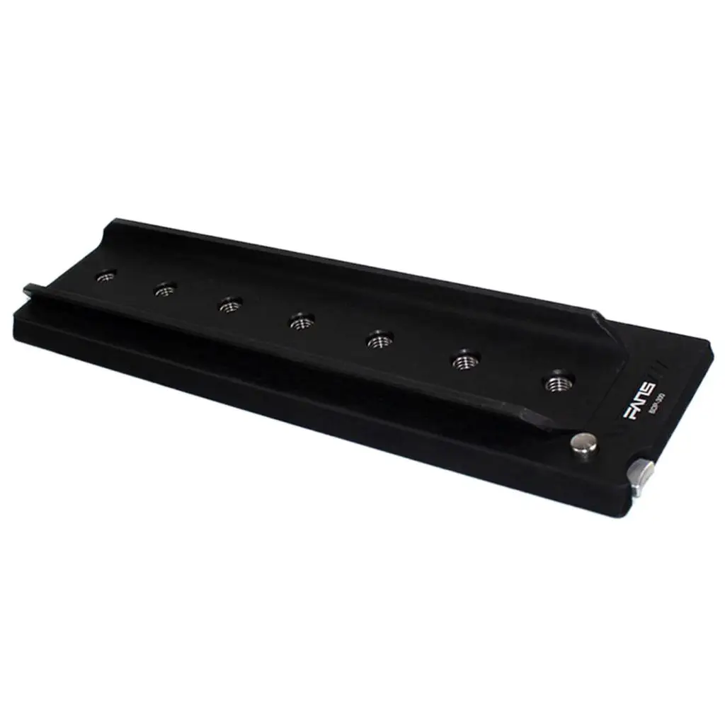 Black ARRI Standard Bottom Tail Plate 300mm With 3 8 16 Threaded the-ultimate-hole-saw-size-guide-the-gear-tools