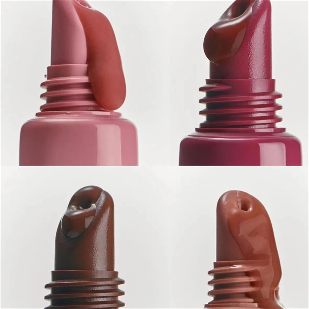 Rhode Lip Glossy Oil Plump Moisturizing Lip Glaze Cinnamon Roll Oil Long Lasting Salted Caramel Lipstick Care Products For Women 6