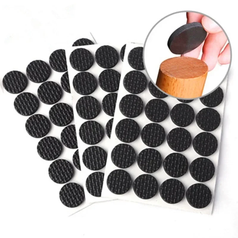 

Rubber Pads for Furniture Chair Legs Anti Slip Mat Bumper Damper Non-Slip Round Square Self Adhesive Table Feet Pad Protector