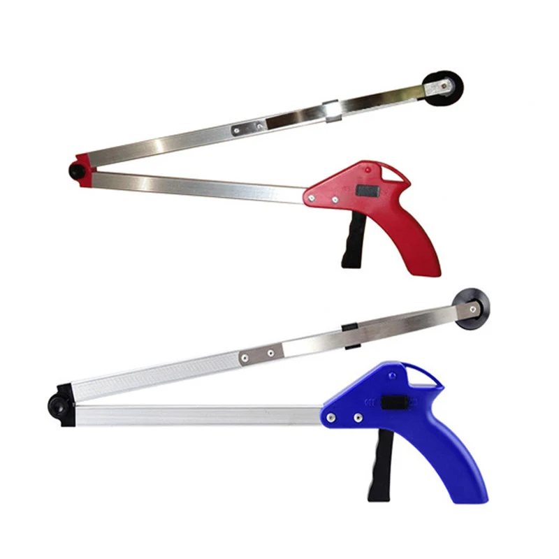 

Alloy Folding Household Garbage Picker Alloy Trash Grabber Waste Leaves Pick Cleaning Sanitation Tools