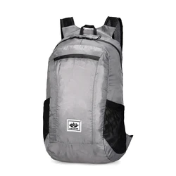 Compact 20L Ultralight Waterproof Hiking Backpack for Travel and Outdoor Adventures (Gray)