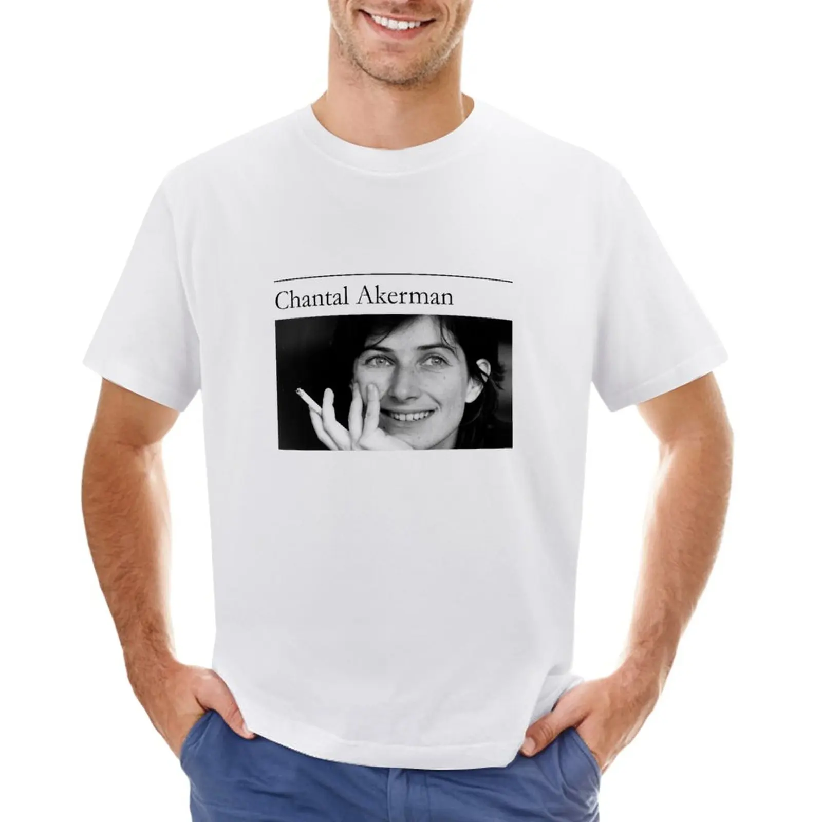 

Chantal Akerman T-Shirt animal prinfor boys summer clothes cute clothes mens t shirt graphic