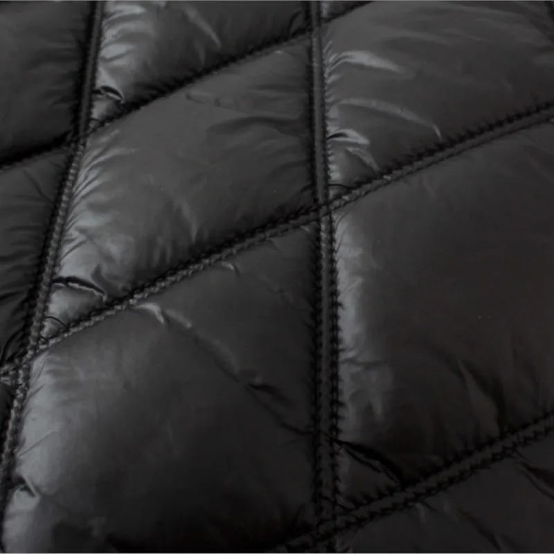 Womens Plus Size Winter Parkas Casual Clothing Color Blocking Lapel Argyle Padded Jacket Simple Warmth Curve Coats E22 789