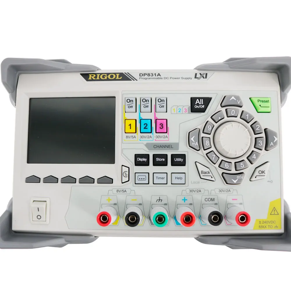 

DP831A Digital Programmable Linear DC Power Supply with 3 Channels Total Power Up to160W