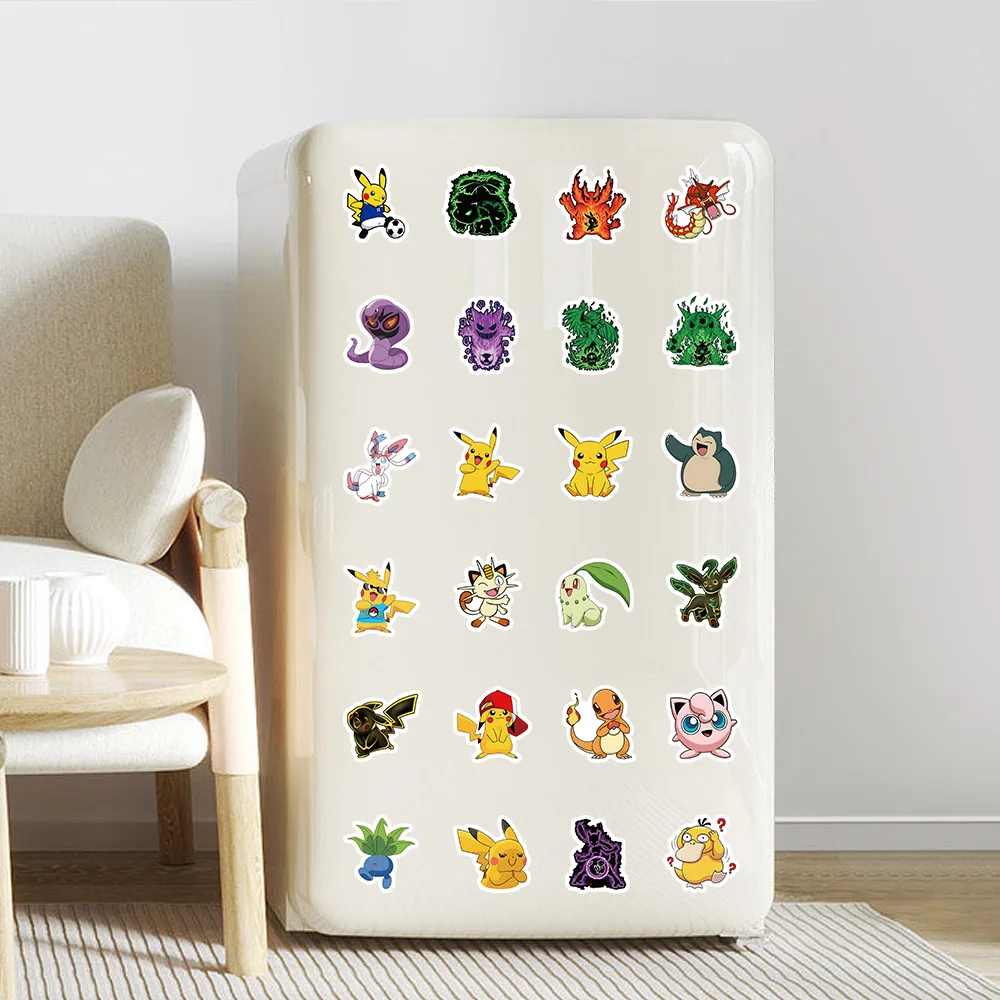 Kawaii Pikachu Anime Pokemon Stickers