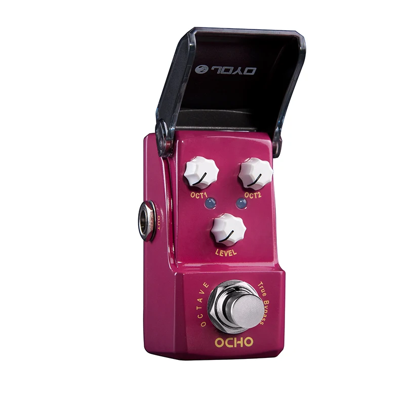 

JOYO JF-330 OCHO Octaver Pedal Octave Effect Guitar AMP Simulator Overdrive Pedal For Electric Guitar OCHO Guitar Parts