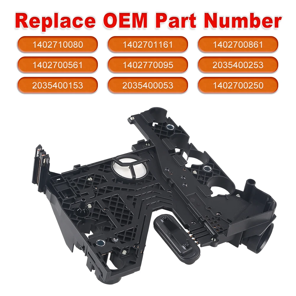 2035400253 Transmission Conductor Plate + Connector Adapter+ Filter + Gasket Kit for Mercedes-Benz Replace 1402710080 1402701161
