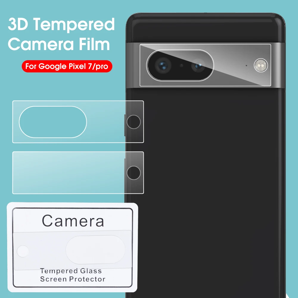 Protector Cámara Pixel 6 7 Protector De Vidrio Templado Para Lente De Cámara De Google Pixel 6/7/Pro/A - Antirayaduras, Antihuellas, Transparente Gafas Vr Ps4