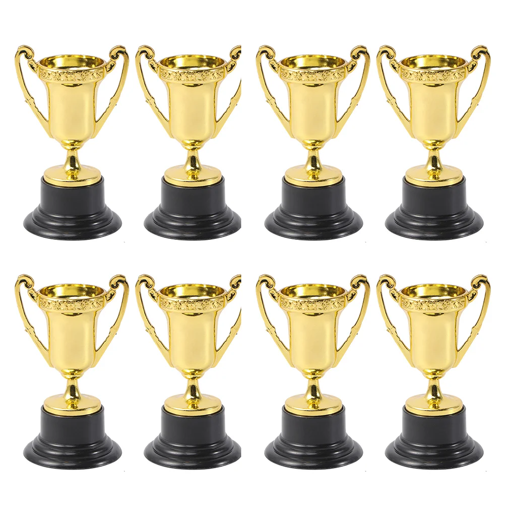 Children's Trophy Decorative Cup 10 Pcs Plastic Multi-function Mini Award Accessory Small plastic trophy toys