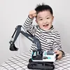 Super Large Alloy Remote Control Excavator Toy Children'S Simulation Excavator Boy'S Engineering Vehicle Electric Vehicle Gift 3