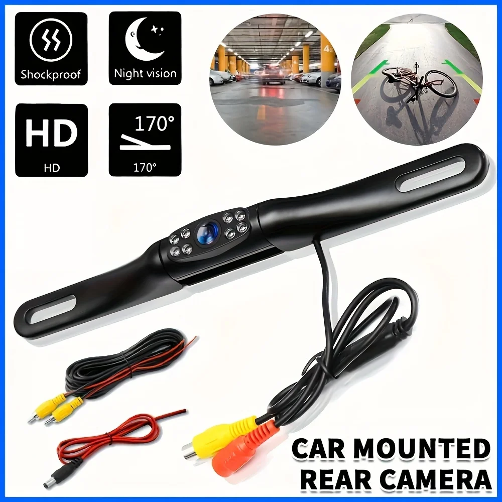 

Parking Camera Wide 170° Waterproof Night Vision Car Rear View Reverse Backup