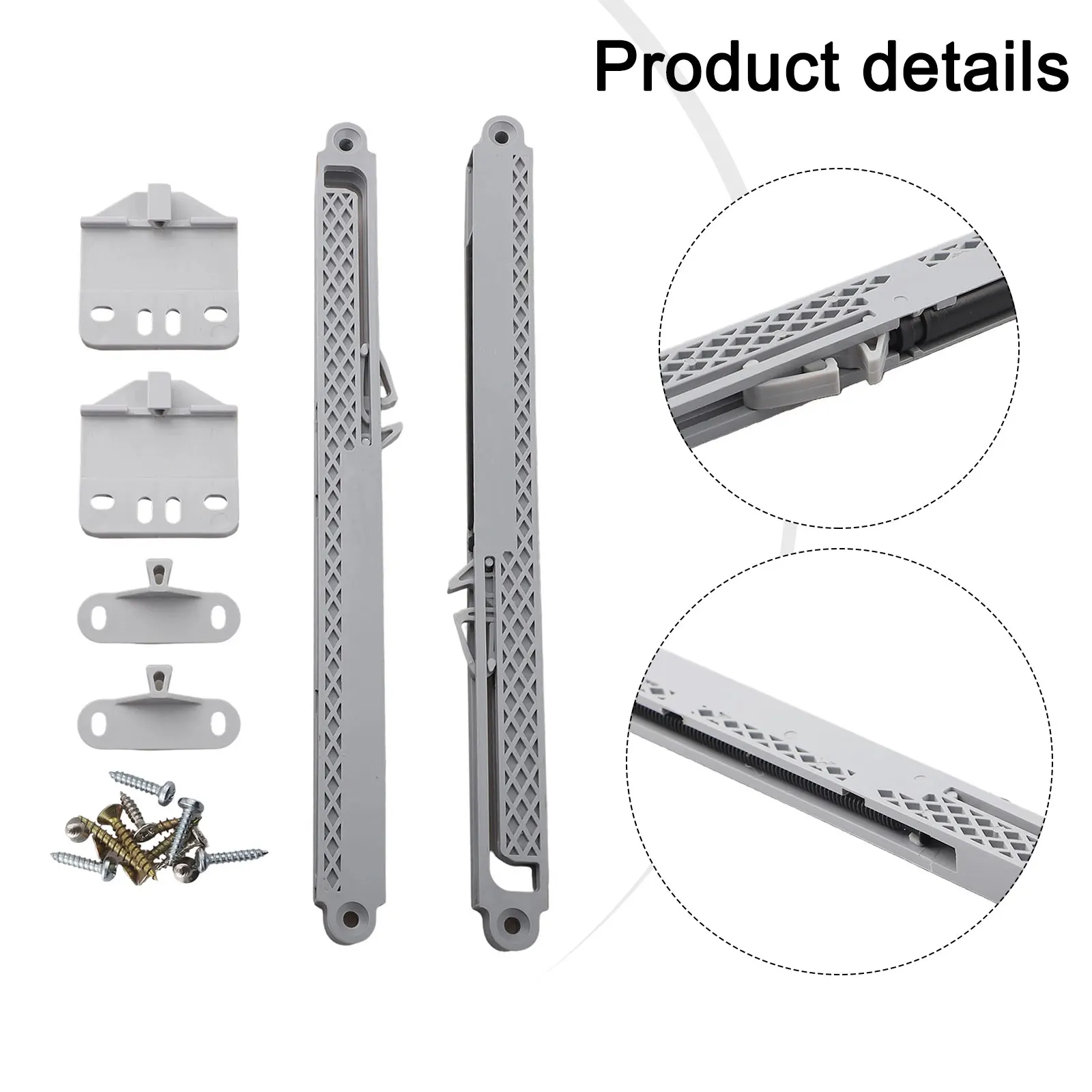 2pcs Drawer Damper Automatic Closing Of Cabinet Drawer Damper Soft Closing For Cabinet Kitchens Bathrooms Closets drawer slides