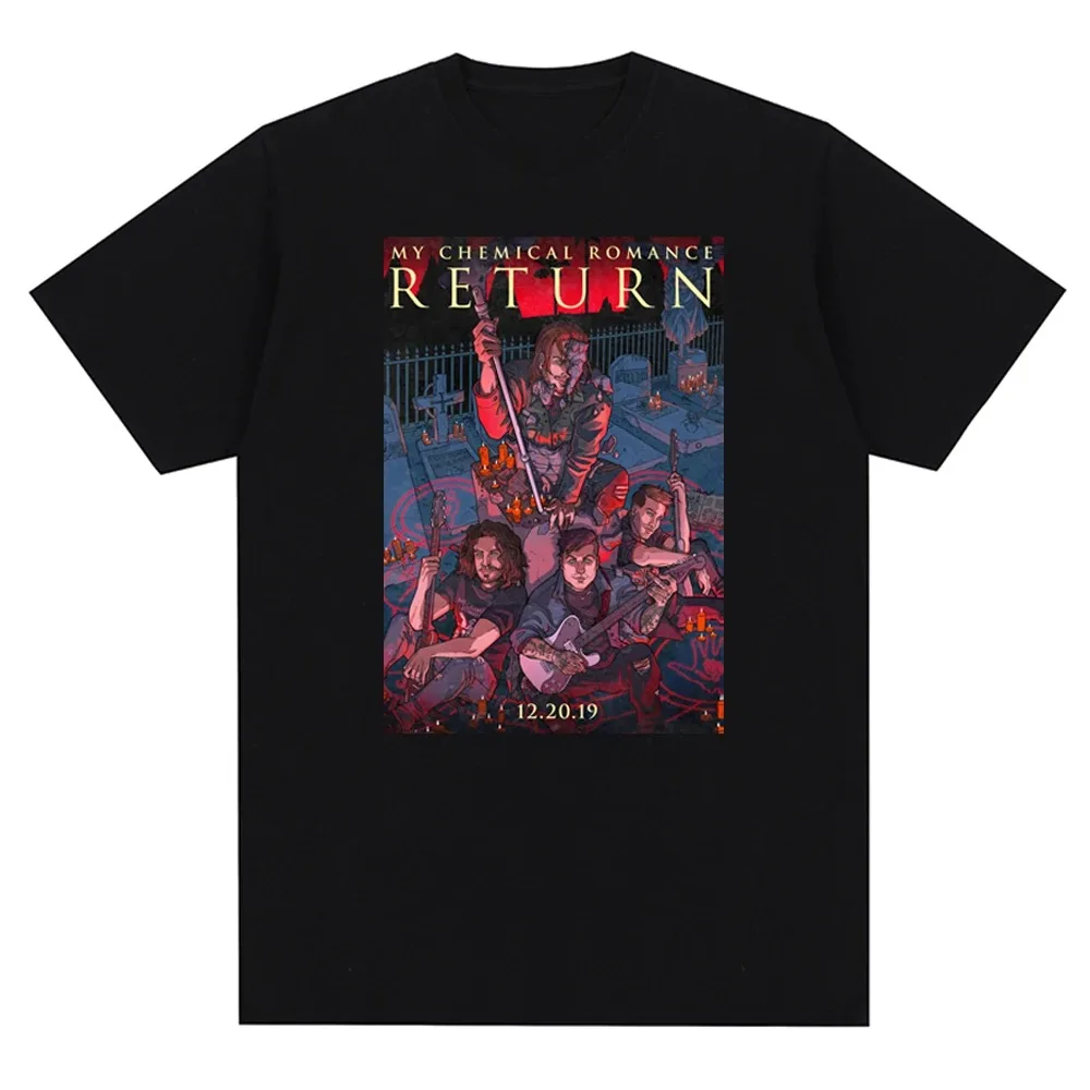 My Chemical Romance Mcr Band Men Women Cotton T-Shirt