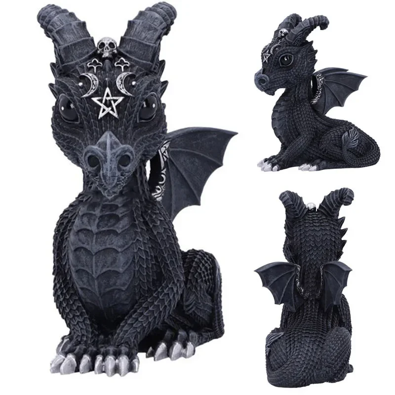 Myenson-Statue d'Animal Mignon, Cerberus, Dragon, Griffin, Ouroboros,  Figurine Décorative en Résine, Mini Accessoires pour la Maison, Jouets  Cadeaux, Nouveau