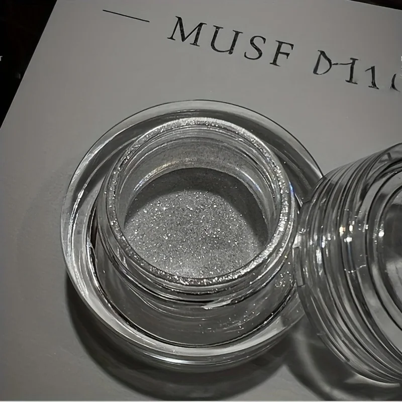 Pearl Chrome Nail Powder Glazed Donut Effect Rectangular Preservative-Free Mirror Moonlight Powder Suitable For Nail