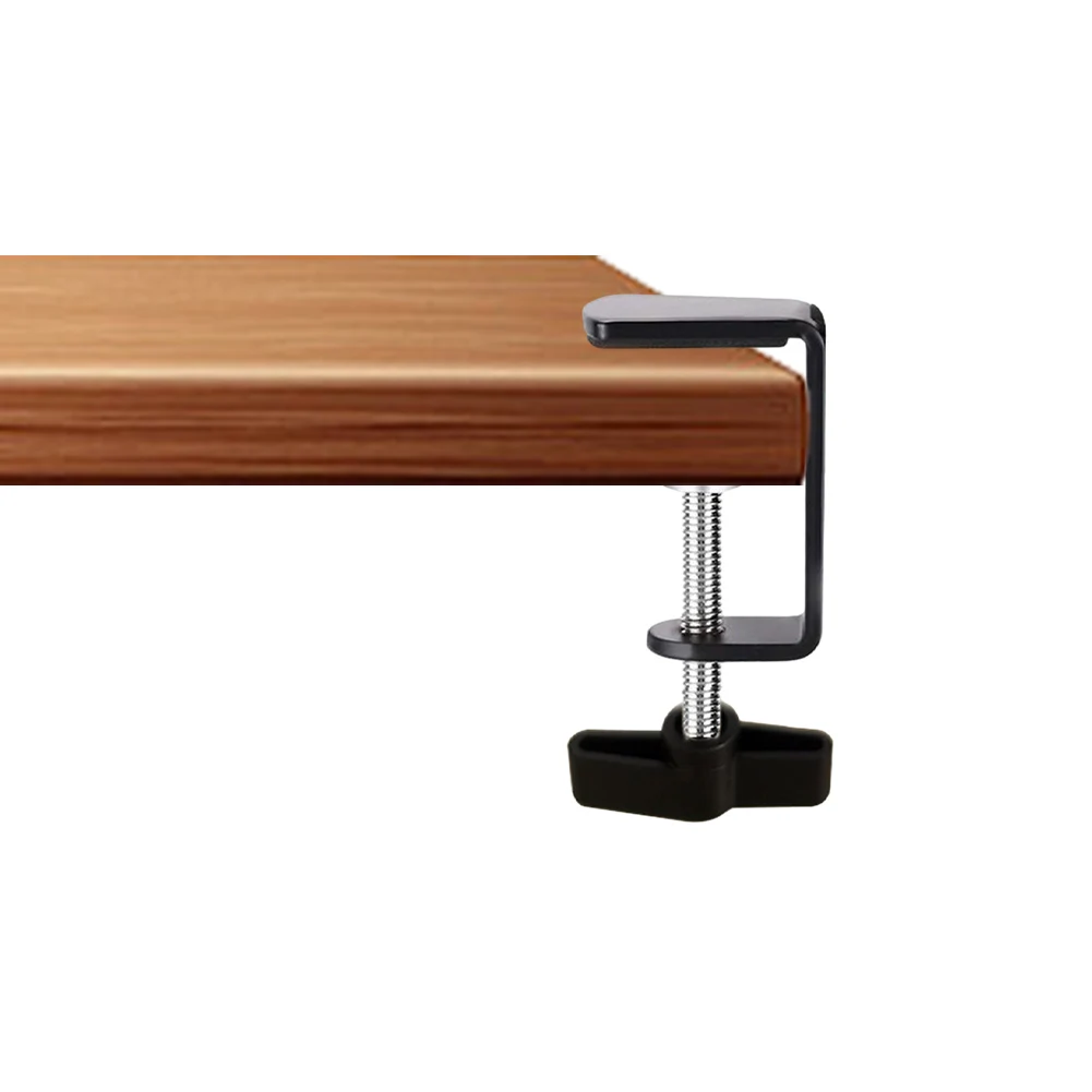 범용 브래킷 클램프 DIY 고정 금속 클립 피팅 나사 카메라 거치대 스탠드, 방송 마이크 데스크 램프 클램프 마운트