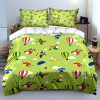 Ensemble de transport coloré pour enfants, plusieurs tailles, pour chambre d'enfants et d'adultes, magnifique ensemble de literie 3 pièces, cadeau 4
