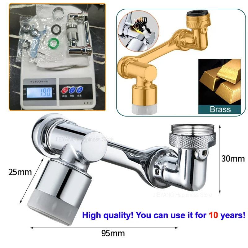 1080&deg;Rotatable Faucet Spray Head Wash Basin Kitchen Tap Extender Adapter Universal Splash Filter Nozzle Flexible Faucets Sprayer faucet aerator faucet extender