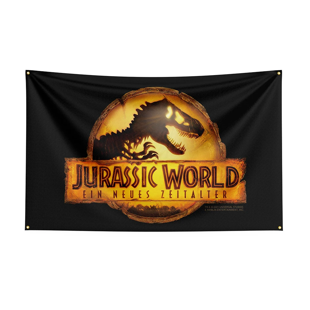 Unique 59141 Jurassic World Birthday Banner - 6.45ft Dinosaur Party Decoration With Happy Birthday Sign