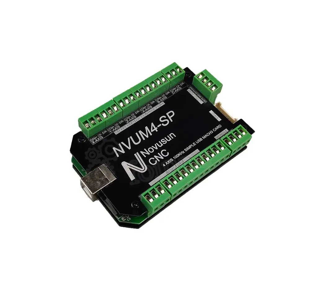 Mach3 USB 인터페이스 NVUM-SP CNC 모션 컨트롤러, nvcm 3, 4, 5/6 축 CNC 모션 제어 카드, 금속 케이스 없음