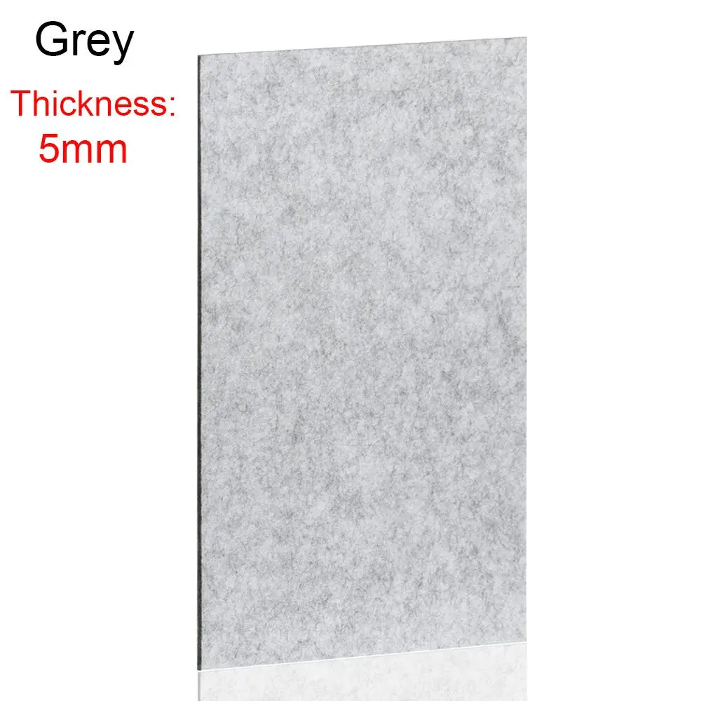 Almohadillas de fieltro autoadhesivas para patas de muebles de 3/5 mm, antideslizantes, para mesa y silla, protección para el suelo, antiarañazos, 21 x 30 cm, para cortar a mano