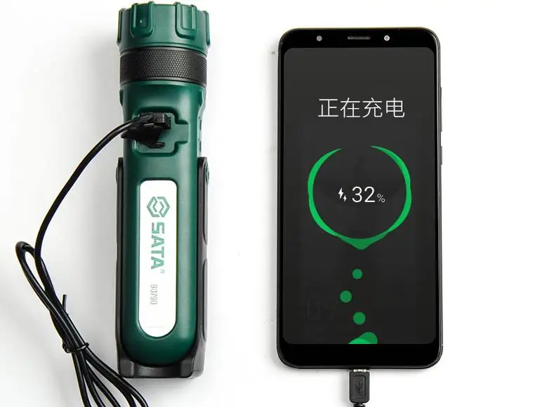 

youpin sata Multi-function tool flashlight strong light rechargeable work light car repair light outdoor mobile power